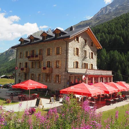 Aiguille De La Tza Hotell Arolla Exteriör bild