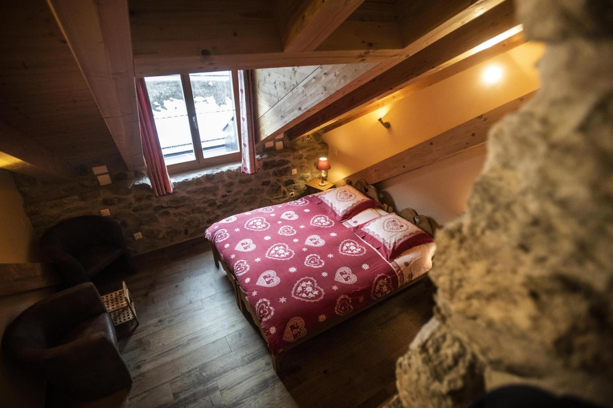 Aiguille De La Tza Hotell Arolla Exteriör bild