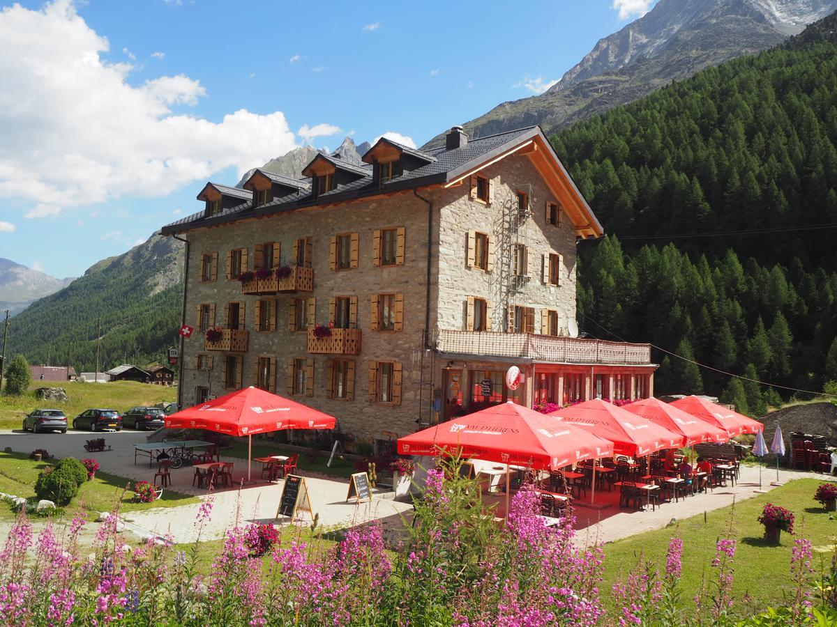 Aiguille De La Tza Hotell Arolla Exteriör bild