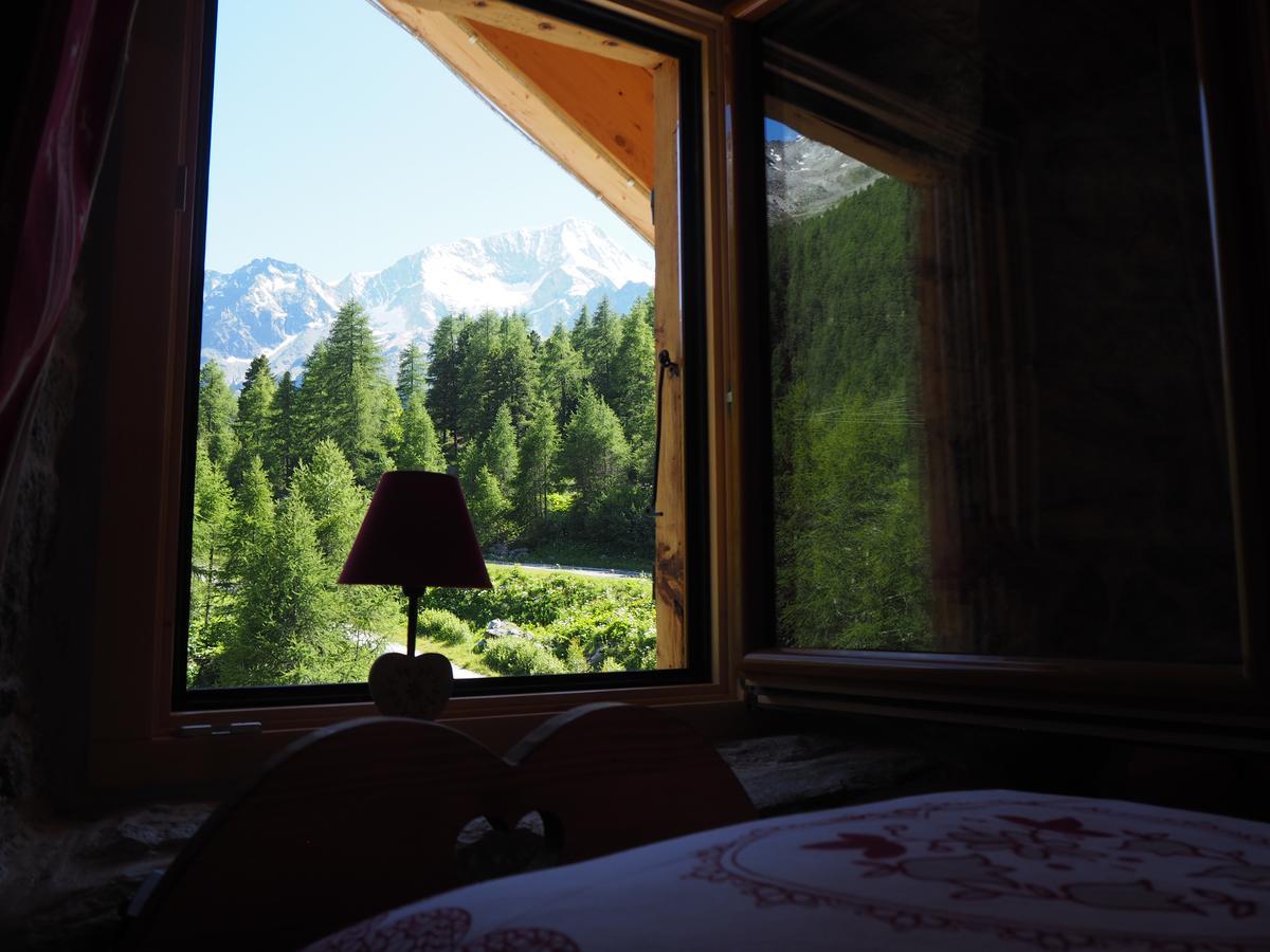 Aiguille De La Tza Hotell Arolla Exteriör bild